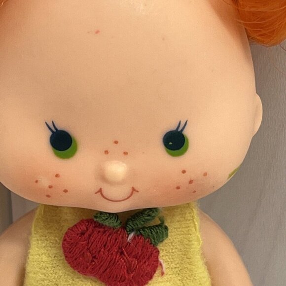 Vintage 1979 Strawberry Shortcake Apple Dumpling Doll- 4" doll only - Picture 2 of 12